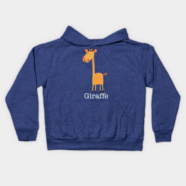 Giraffe Kids Hoodie by tfinn